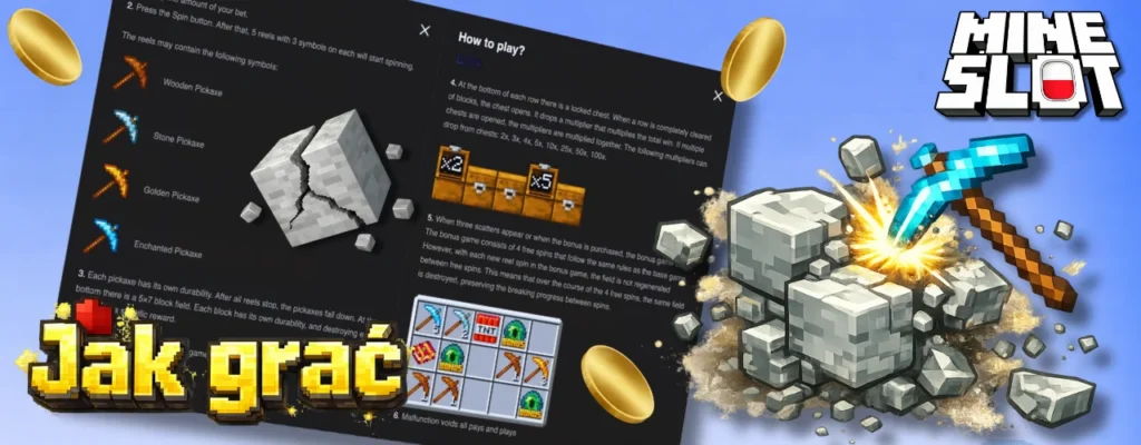 Mine Slot — przewodnik krok po kroku po zakładach w slocie online