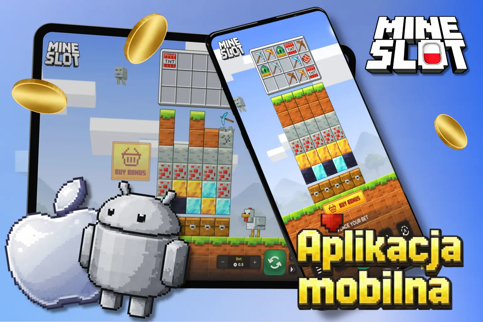 Mine Slot – graj na telefonie i tablecie